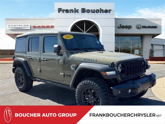 2025 Jeep Wrangler WRANGLER 4-DOOR WILLYS