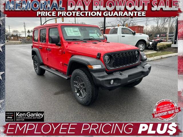 2025 Jeep Wrangler WRANGLER 4-DOOR SPORT S