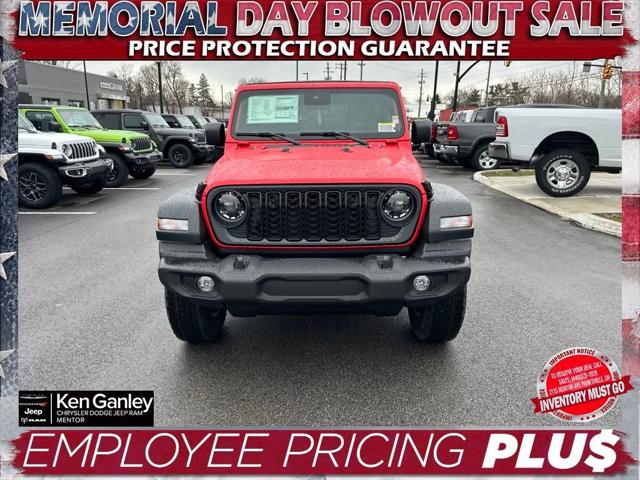 2025 Jeep Wrangler WRANGLER 4-DOOR SPORT S