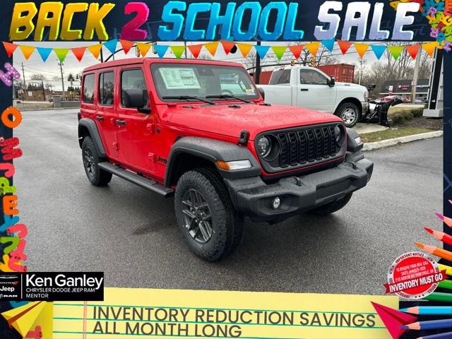 2025 Jeep Wrangler WRANGLER 4-DOOR SPORT S