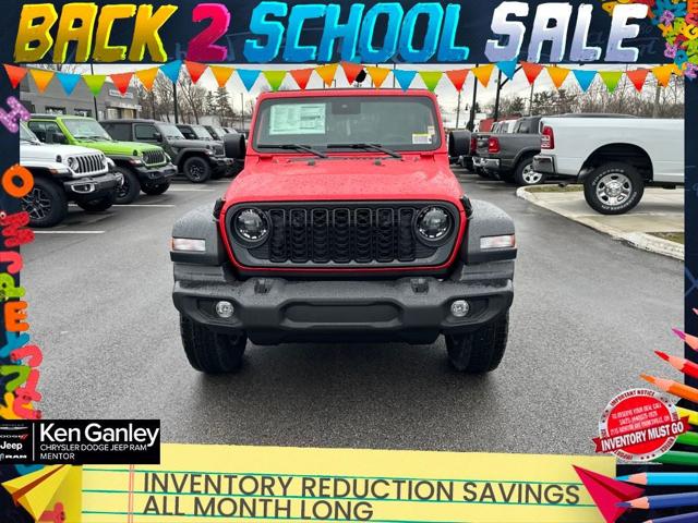 2025 Jeep Wrangler WRANGLER 4-DOOR SPORT S