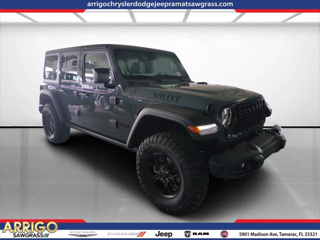 2025 Jeep Wrangler WRANGLER 4-DOOR WILLYS
