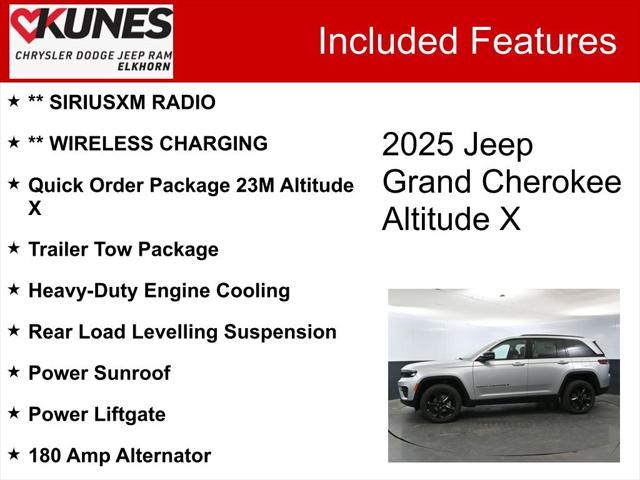 2025 Jeep Grand Cherokee GRAND CHEROKEE ALTITUDE X 4X4