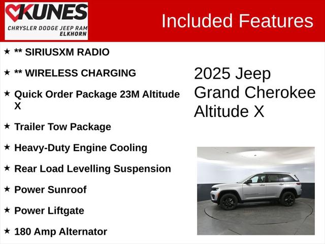 2025 Jeep Grand Cherokee GRAND CHEROKEE ALTITUDE X 4X4