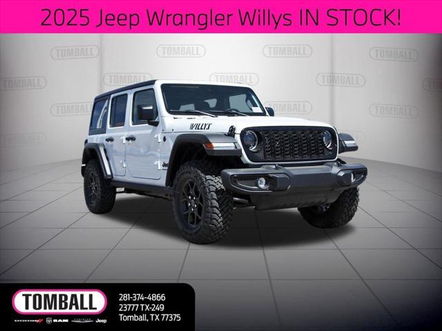 2025 Jeep Wrangler WRANGLER 4-DOOR WILLYS