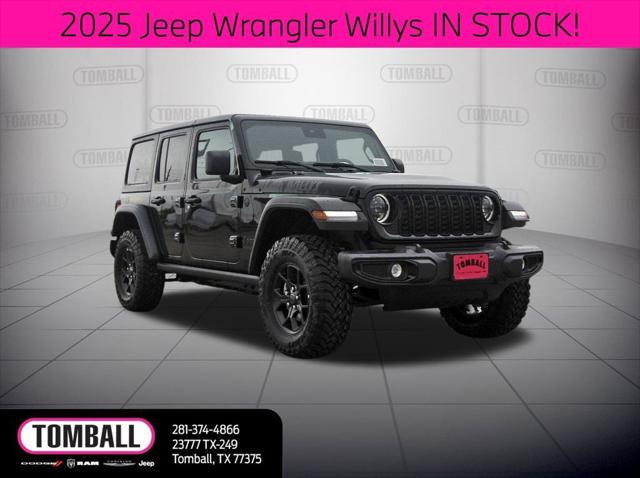 2025 Jeep Wrangler WRANGLER 4-DOOR WILLYS