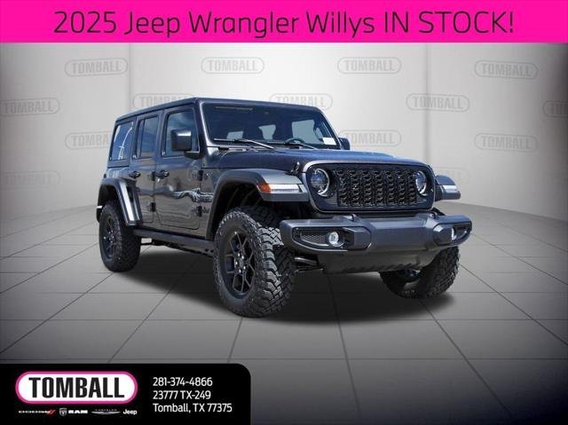 2025 Jeep Wrangler WRANGLER 4-DOOR WILLYS