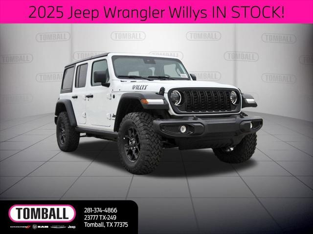 2025 Jeep Wrangler WRANGLER 4-DOOR WILLYS