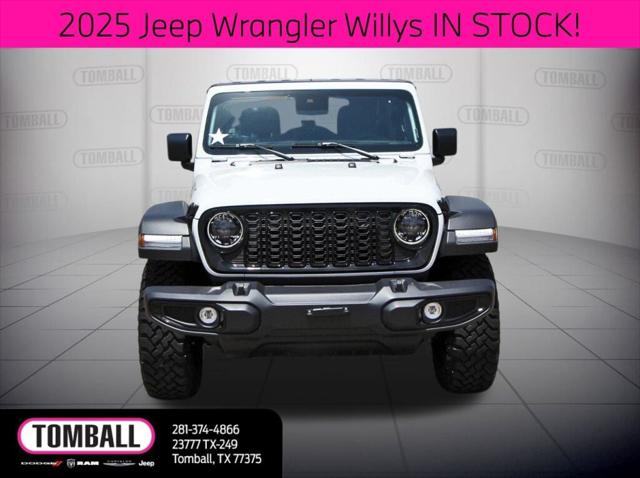 2025 Jeep Wrangler WRANGLER 4-DOOR WILLYS 2025 Jeep Wrangler WRANGLER 4-DOOR WILLYS