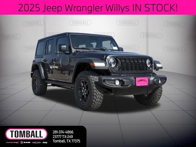 2025 Jeep Wrangler WRANGLER 4-DOOR WILLYS