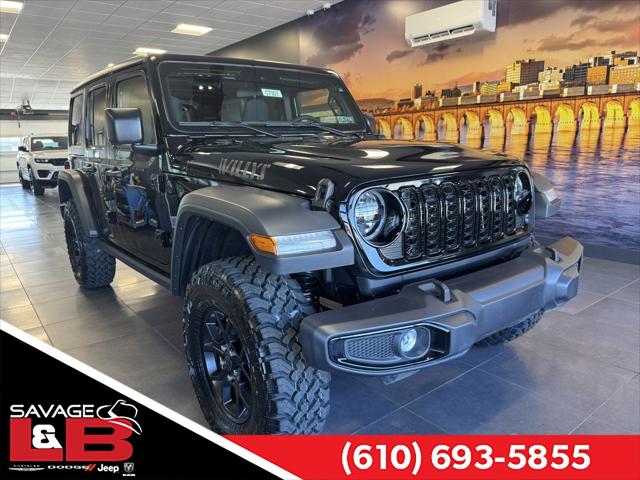 2025 Jeep Wrangler WRANGLER 4-DOOR WILLYS