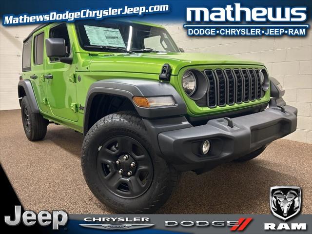 2025 Jeep Wrangler WRANGLER 4-DOOR SPORT