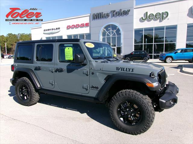 2025 Jeep Wrangler WRANGLER 4-DOOR WILLYS