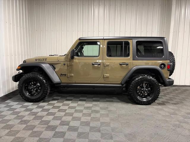 2025 Jeep Wrangler WRANGLER 4-DOOR WILLYS 2025 Jeep Wrangler WRANGLER 4-DOOR WILLYS