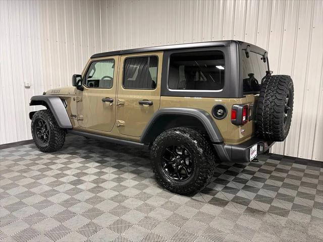 2025 Jeep Wrangler WRANGLER 4-DOOR WILLYS 2025 Jeep Wrangler WRANGLER 4-DOOR WILLYS