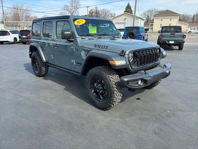 2025 Jeep Wrangler WRANGLER 4-DOOR WILLYS 2025 Jeep Wrangler WRANGLER 4-DOOR WILLYS