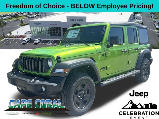 2025 Jeep Wrangler WRANGLER 4-DOOR SPORT