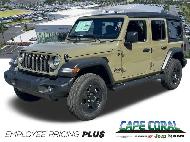 2025 Jeep Wrangler WRANGLER 4-DOOR SPORT