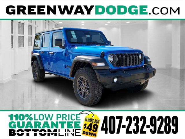 2025 Jeep Wrangler WRANGLER 4-DOOR SPORT S