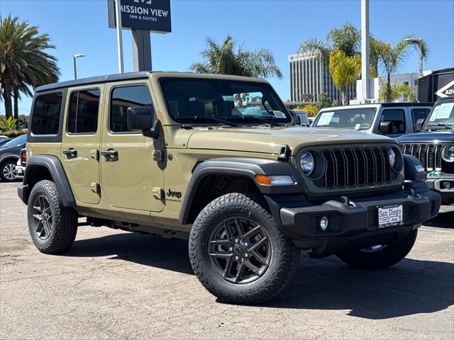 2025 Jeep Wrangler WRANGLER 4-DOOR SPORT S