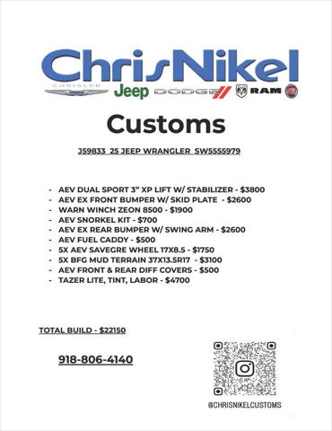 2025 Jeep Wrangler WRANGLER 4-DOOR RUBICON