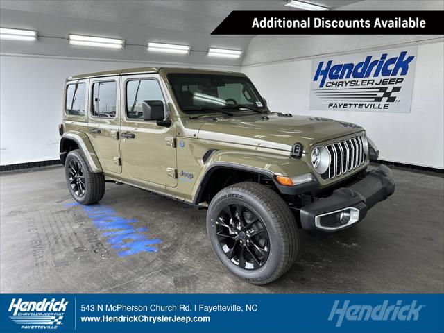 2025 Jeep Wrangler 4xe WRANGLER 4-DOOR SAHARA 4xe