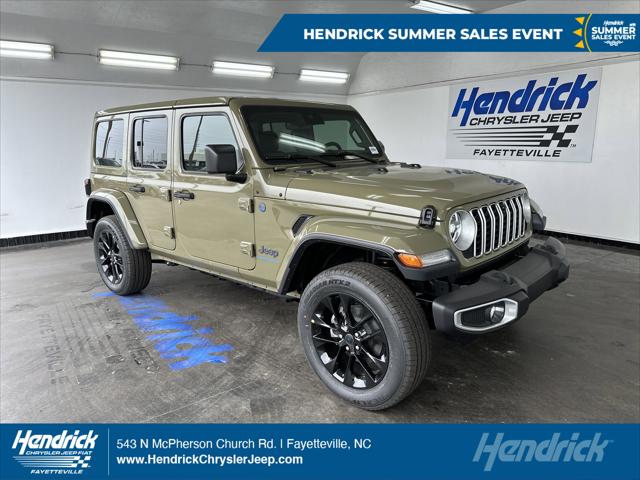 2025 Jeep Wrangler 4xe WRANGLER 4-DOOR SAHARA 4xe