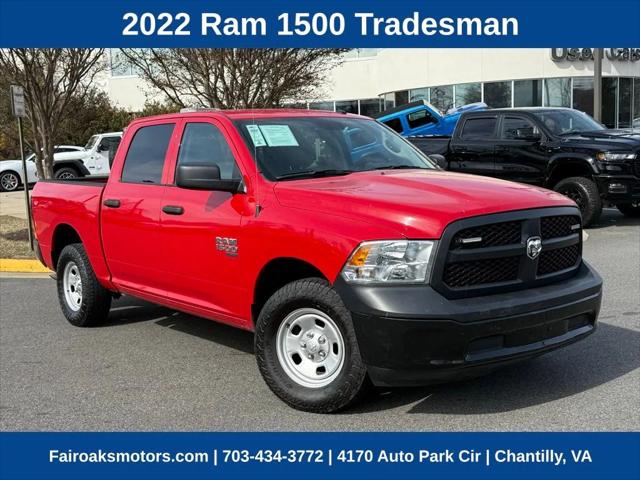 2022 RAM 1500 Classic Tradesman Crew Cab 4x4 57 Box