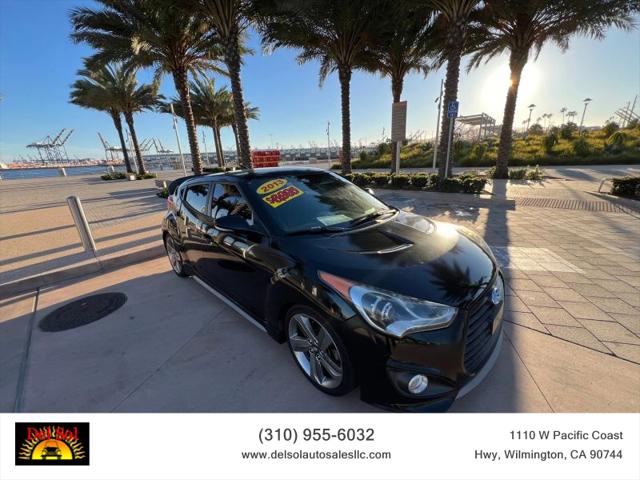 2013 Hyundai Veloster Turbo w/Black for sale in Wilmington, CA