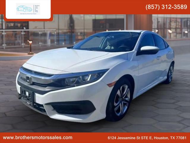 2018 Honda Civic LX for sale in Houston, TX