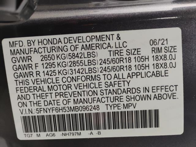 2021 Honda Pilot AWD EX-L