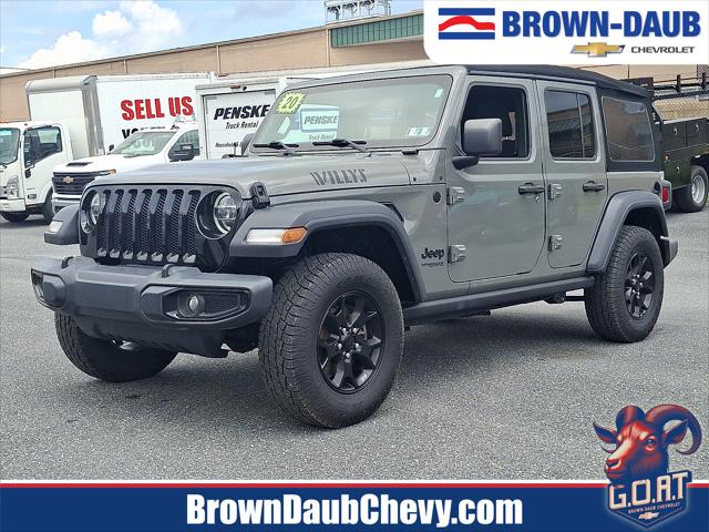 2020 Jeep Wrangler Willys 4x4 for sale in Nazareth, PA