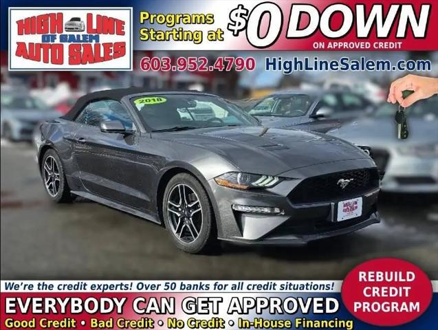 2018 Ford Mustang EcoBoost Premium for sale in Salem, NH