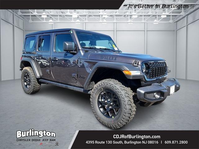 2025 Jeep Wrangler WRANGLER 4-DOOR WILLYS 2025 Jeep Wrangler WRANGLER 4-DOOR WILLYS