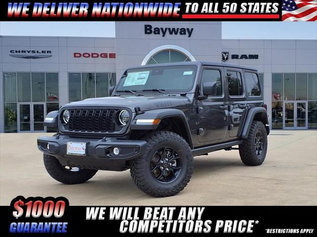 2025 Jeep Wrangler WRANGLER 4-DOOR WILLYS 2025 Jeep Wrangler WRANGLER 4-DOOR WILLYS