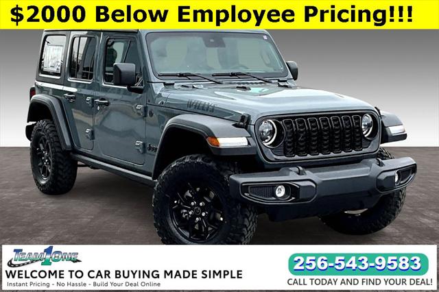 2025 Jeep Wrangler WRANGLER 4-DOOR WILLYS