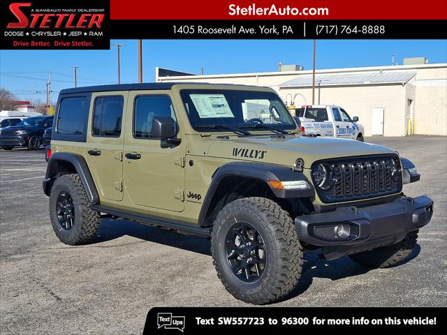 2025 Jeep Wrangler WRANGLER 4-DOOR WILLYS