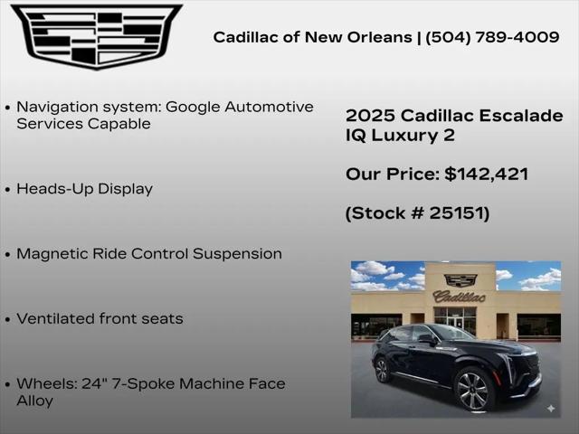 2025 Cadillac Escalade Luxury 2