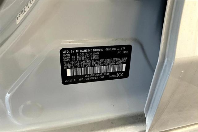 2024 Mitsubishi Mirage G4 ES