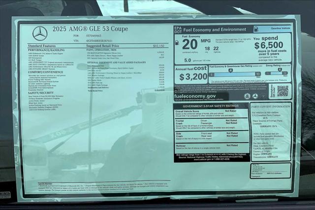 2025 Mercedes-Benz AMG GLE 53 4MATIC+