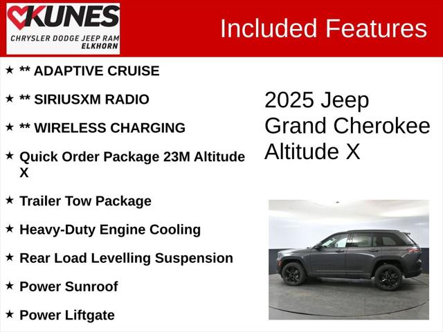 2025 Jeep Grand Cherokee GRAND CHEROKEE ALTITUDE X 4X4