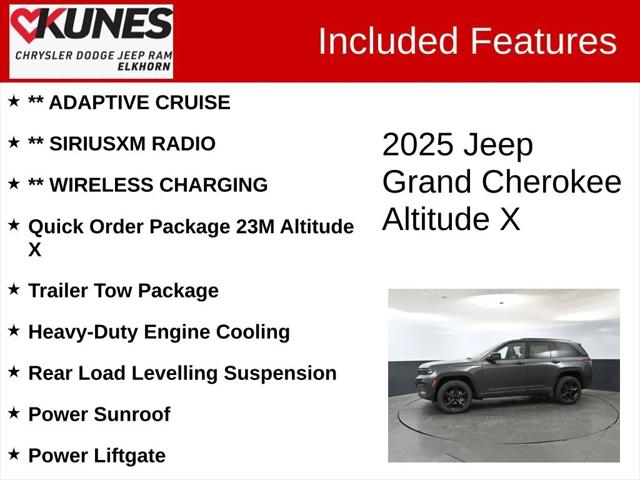 2025 Jeep Grand Cherokee GRAND CHEROKEE ALTITUDE X 4X4