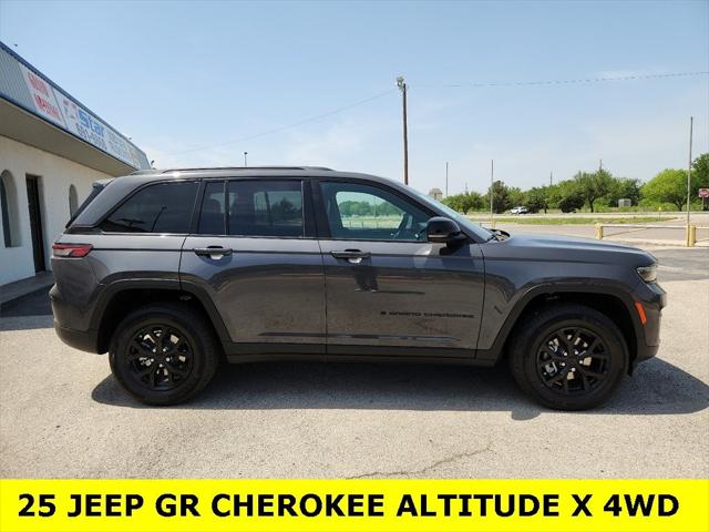 2025 Jeep Grand Cherokee GRAND CHEROKEE ALTITUDE X 4X4