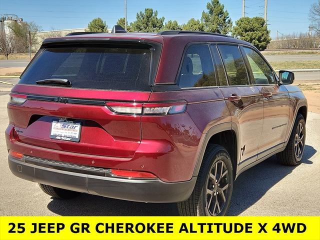 2025 Jeep Grand Cherokee GRAND CHEROKEE ALTITUDE X 4X4
