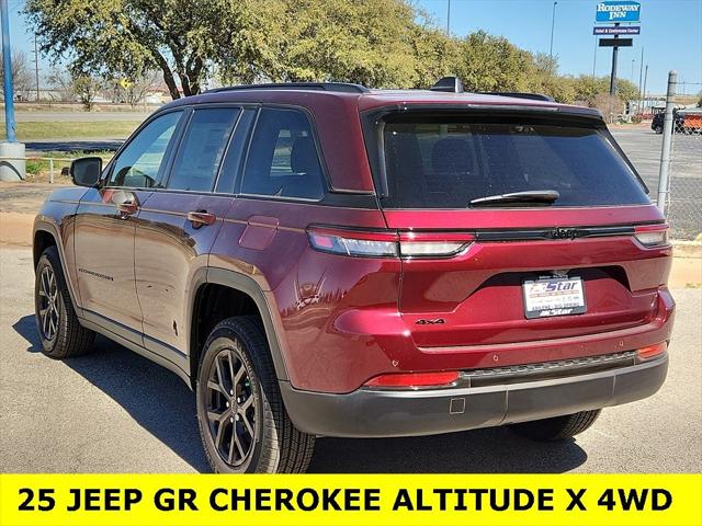2025 Jeep Grand Cherokee GRAND CHEROKEE ALTITUDE X 4X4