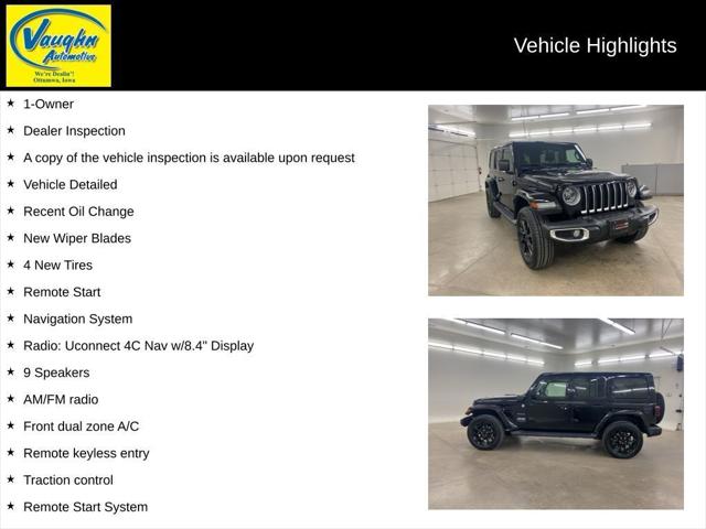 2021 Jeep Wrangler 4xe Unlimited Sahara 4x4