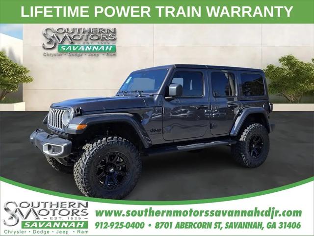 2025 Jeep Wrangler 4-Door Sahara 4x4 for sale in Savannah, GA