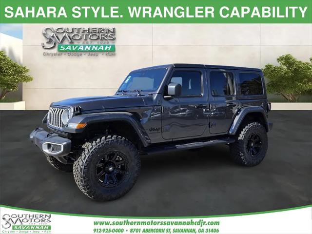 2025 Jeep Wrangler 4-Door Sahara 4x4 for sale in Savannah, GA