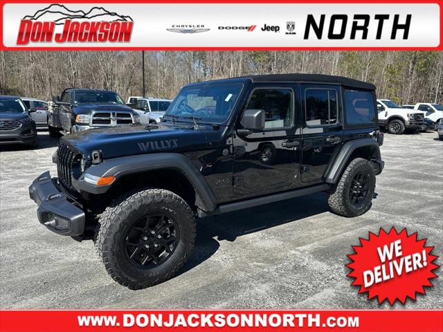 2024 Jeep Wrangler 4-Door Willys 4x4