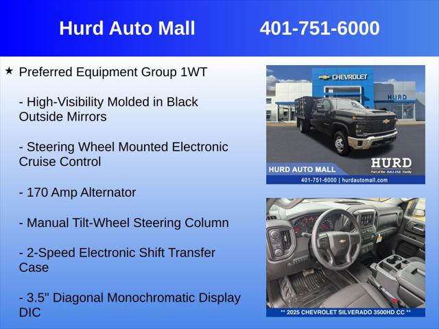 2025 Chevrolet Silverado 3500HD Work Truck